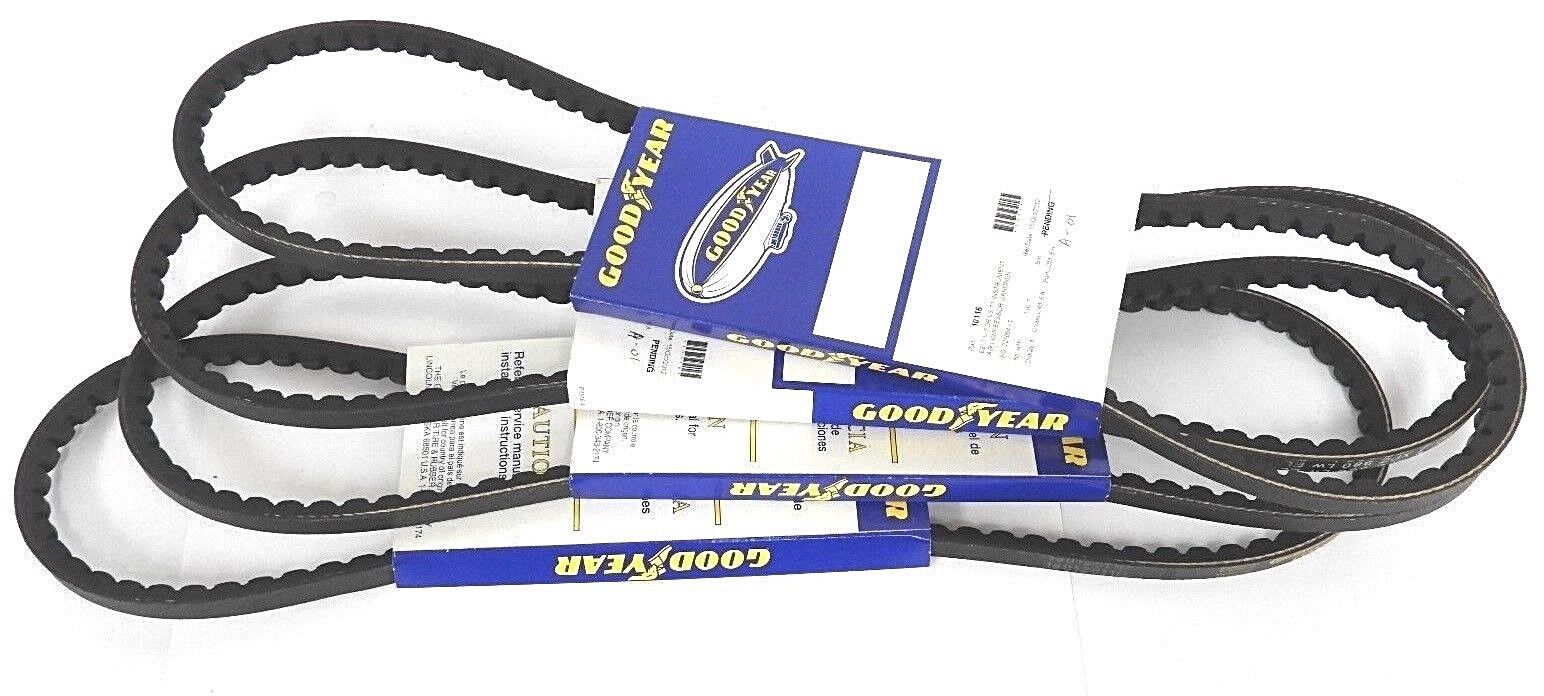 LOT OF 4 NEW CONTINENTAL CONTITCH GOODYEAR 18012011D V-BELTS