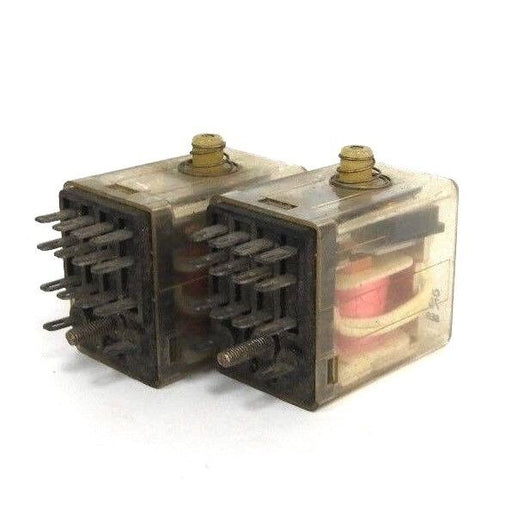 LOT OF 2 ALLEN BRADLEY 700-HC14A1-1-4 RELAYS SER. A, 120VAC