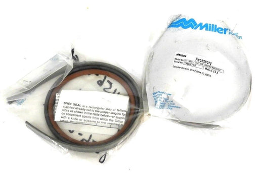 LOT OF 2 NEW MILLER FLUID POWER 191-KB001-100 KIT, BORE, 100MM, MH, W/WEAR RING