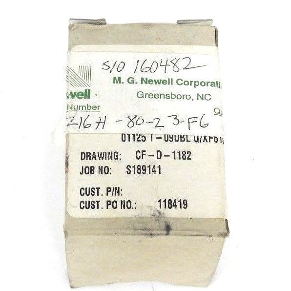 NIB NEWELL JOHN CRANE SP216H-80-23-F6 MECHANICAL SEAL 17590