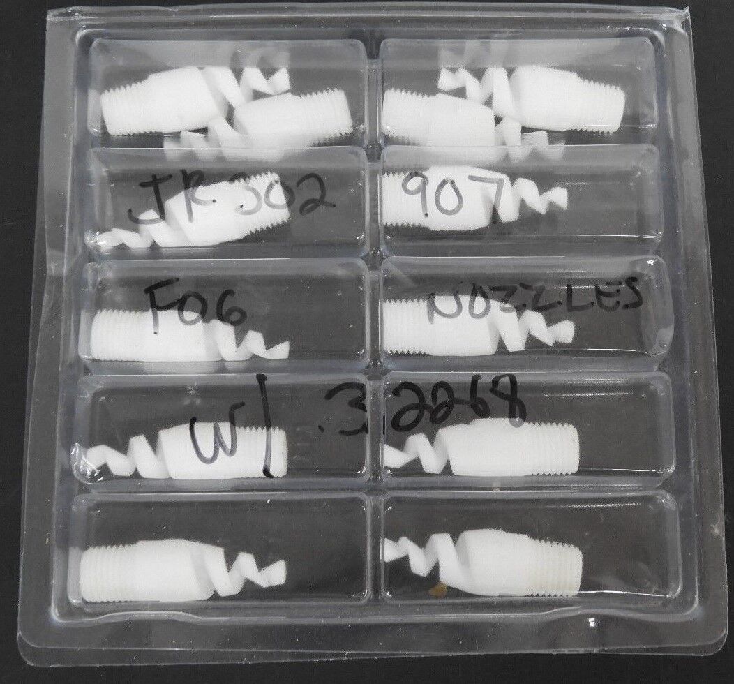 LOT OF 12 NEW BETTE FOG NOZZLE INC JR 302 907 W/ 32268