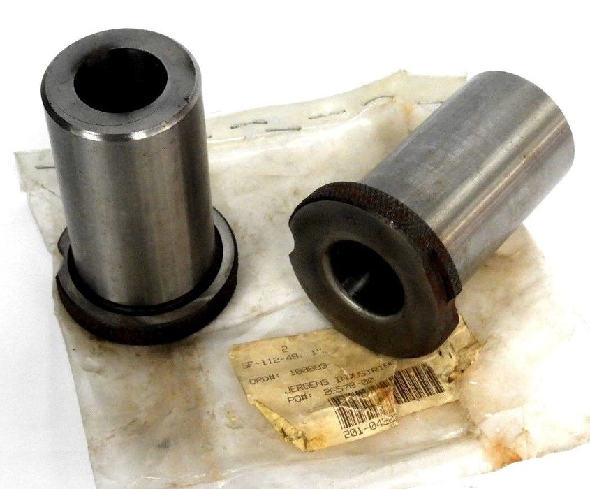 LOT OF 2 NEW JERGENS INDUSTRIAL SF-112-48 BUSHINGS 1". 201-042020