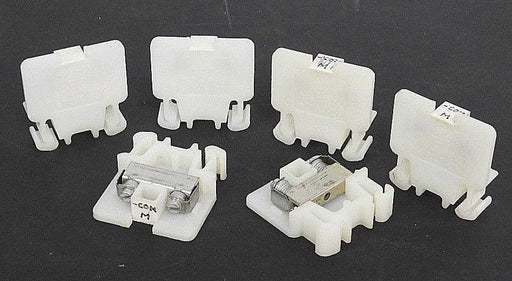 LOT OF 6 ALLEN BRADLEY 1492-CA1 TERMINAL BLOCK 22-8AWG W/PRESSURE PLATE