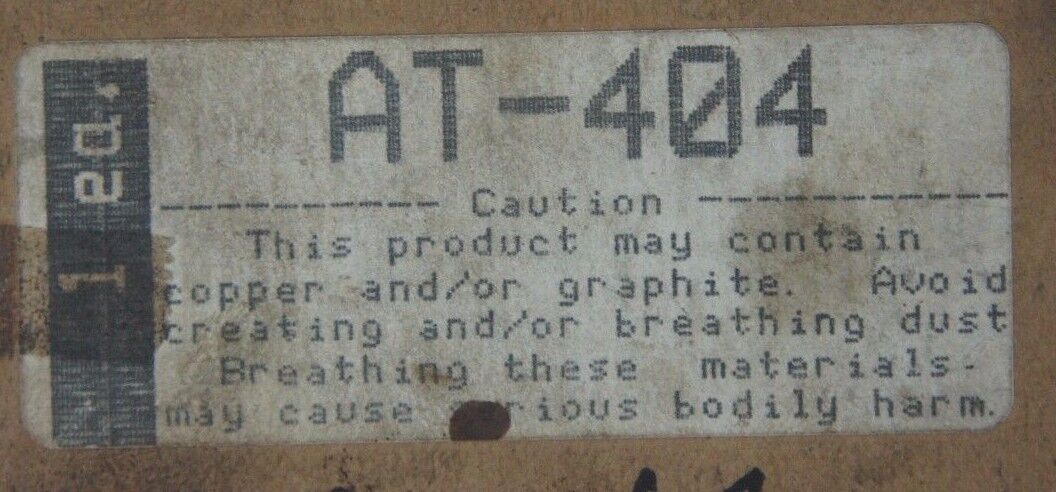 NEW GENERIC AT-404 BRUSH AT404