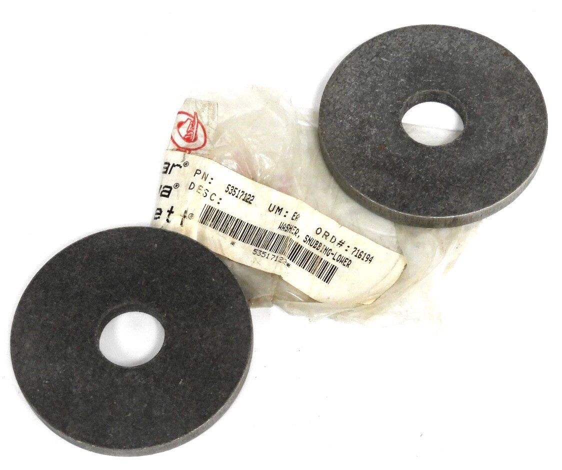 LOT OF 2 NEW KALMAR OTTAWA 53517122 WASHERS, SNUBBING-LOWER