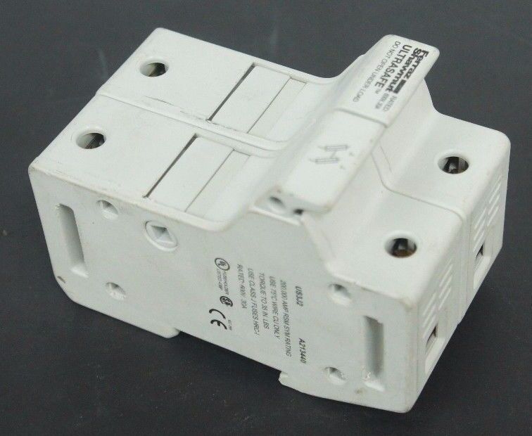 FERRAZ SHAWMUT US3J2 ULTRASAFE FUSE BLOCK 30AMP 2POLE 600V