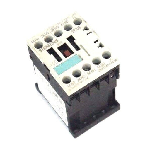 SIEMENS 3RH1140-1AK60 CONTROL RELAY 3RH11401AK60, 110V 50HZ/120V 60HZ