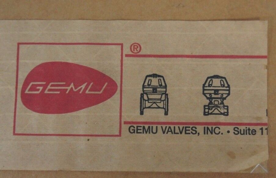 NIB GEMU 1/2" NPT DIAPHRAGM VALVE 96950252-1