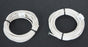LOT OF 2 NEW GENERIC 800248 WHITE CABLES 22 AWG, 6 CONDUCTOR, 25'