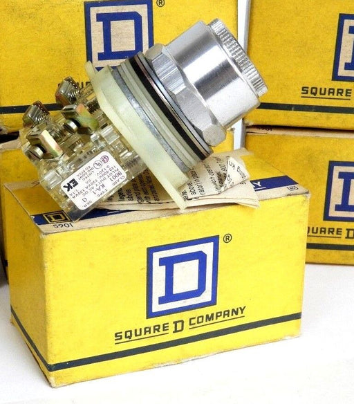 NIB SQUARE D 9001KS44H13 SELECTOR SWITCH 600VAC, 10A, 30MM, T-K