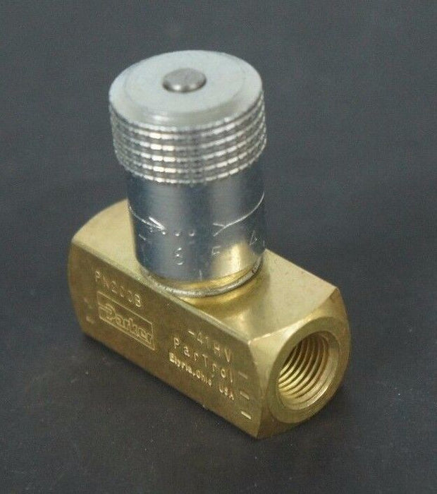 NEW PARKER PN200B NEEDLE VALVE 2000 PSI MAX, PN200B-41HV
