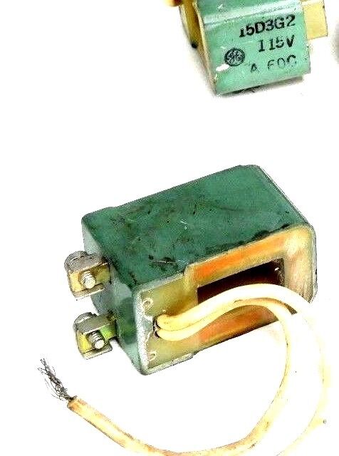LOT OF 4 GENERAL ELECTRIC 15D3G2 COILS 115V, 60HZ