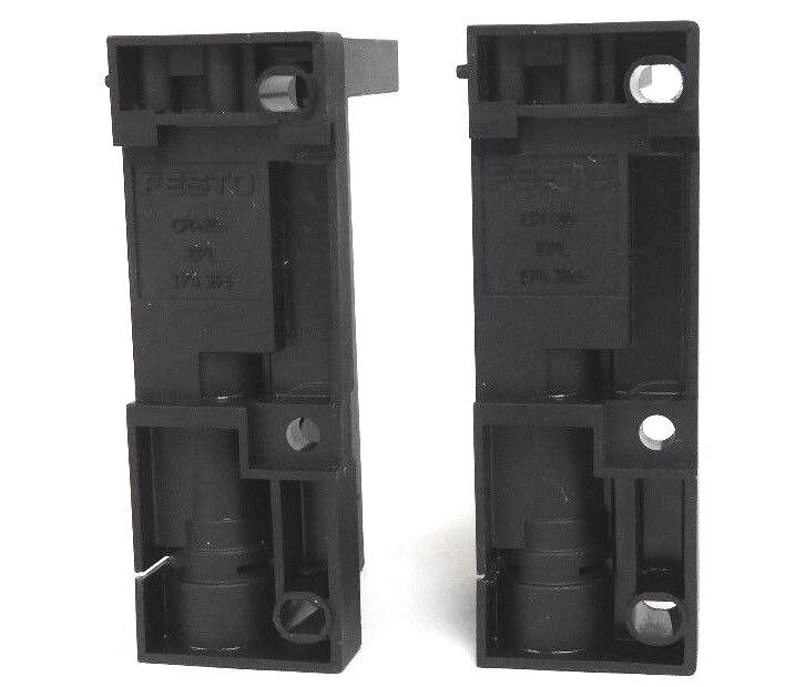LOT OF 2 NEW FESTO CPA10-EPL END BLOCKS LEFT HAND FOR VALVE MANIFOLD 174356