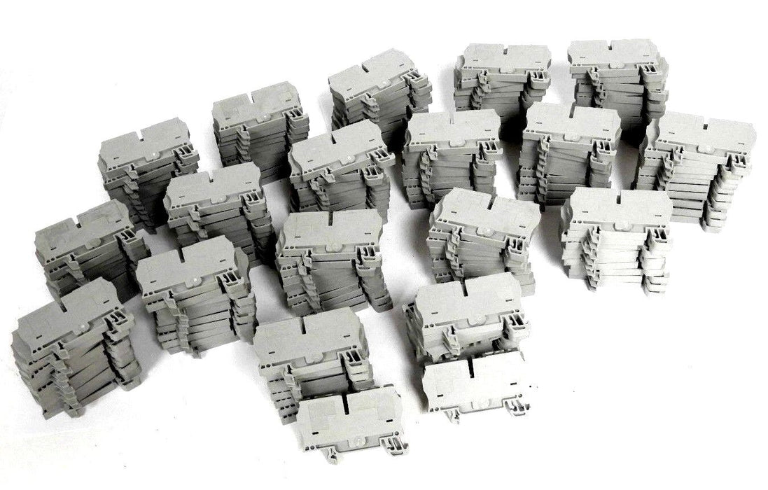 LOT OF 182 NEW ALLEN BRADLEY 1492-L4 TERMINAL BLOCKS 1492L4