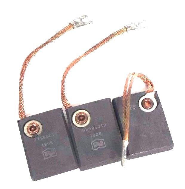 LOT OF 3 NEW HELWIG 61008566 CARBON BRUSHES 3061