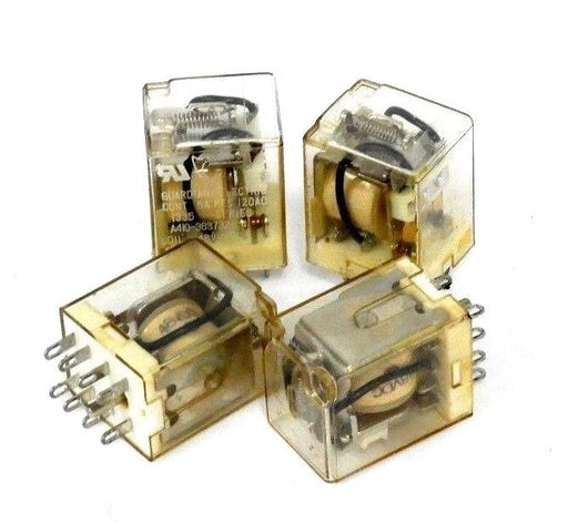 LOT OF 4 GUARDIAN ELECTRIC A410-363732-14 RELAYS COIL 48V DC, A41036373214