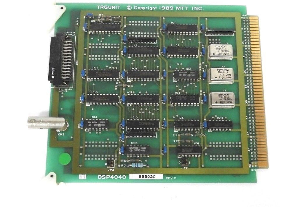 MTT DSP4040 REV. C BOARD TRGUNIT 993020 MTT INC.