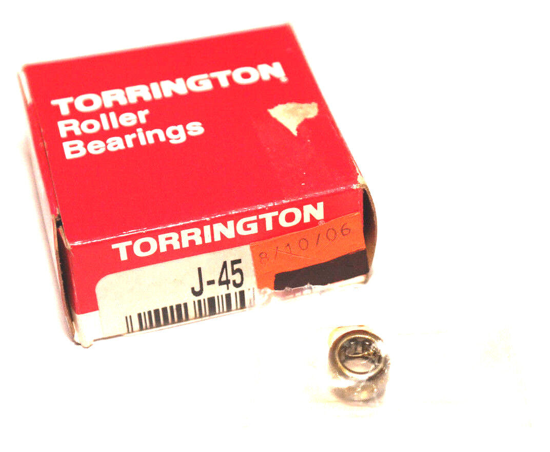 NIB TORRINGTON J-45 ROLLER BEARING 0.25" X 0.4325" X 0.3125" J45