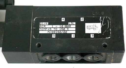 NORGREN M/20152/22 SOLENOID VALVE G1/R L5L, 1-10BAR, 5-50 DEG C, M2015222