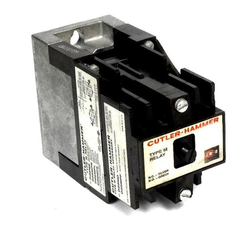 CUTLER HAMMER D26MB TYPE M RELAY W/ D26MD FRONT DECK ATTACHMENT