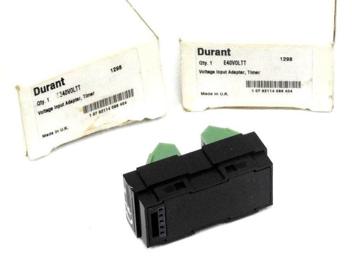 LOT OF 2 NIB DURANT E40VOLTT VOLTAGE COUNTER INPUT ADAPTER