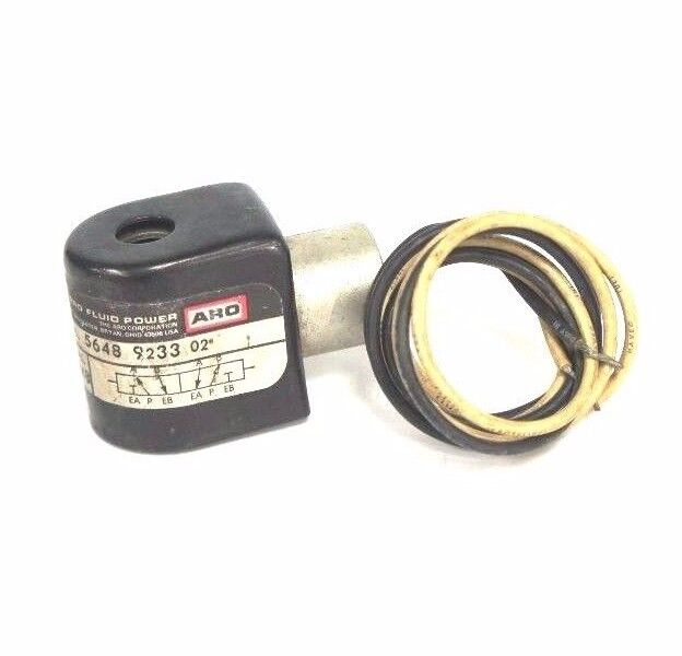 LOT OF 4 ARO 5648923302 SOLENOID VALVES 5648 9233 02