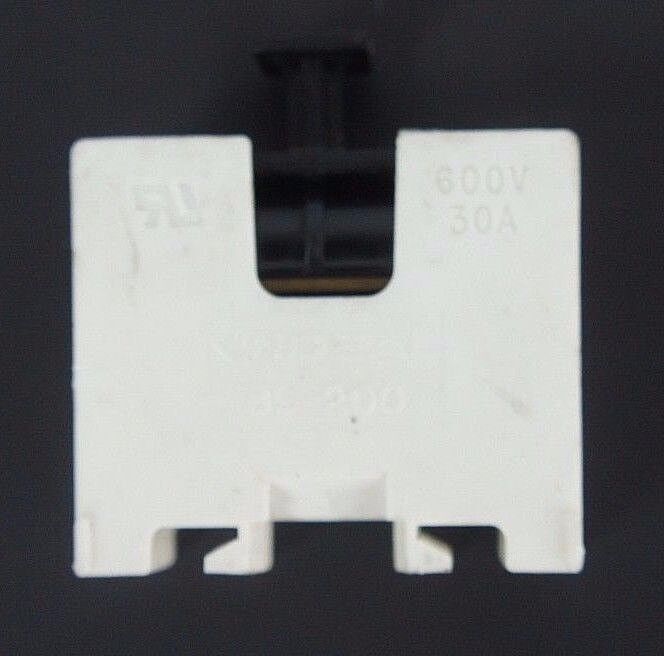 IDEAL 89-200 FUSE HOLDER 600V, 30A, 89200 WITH GOULD ATQ2-1/2 FUSE