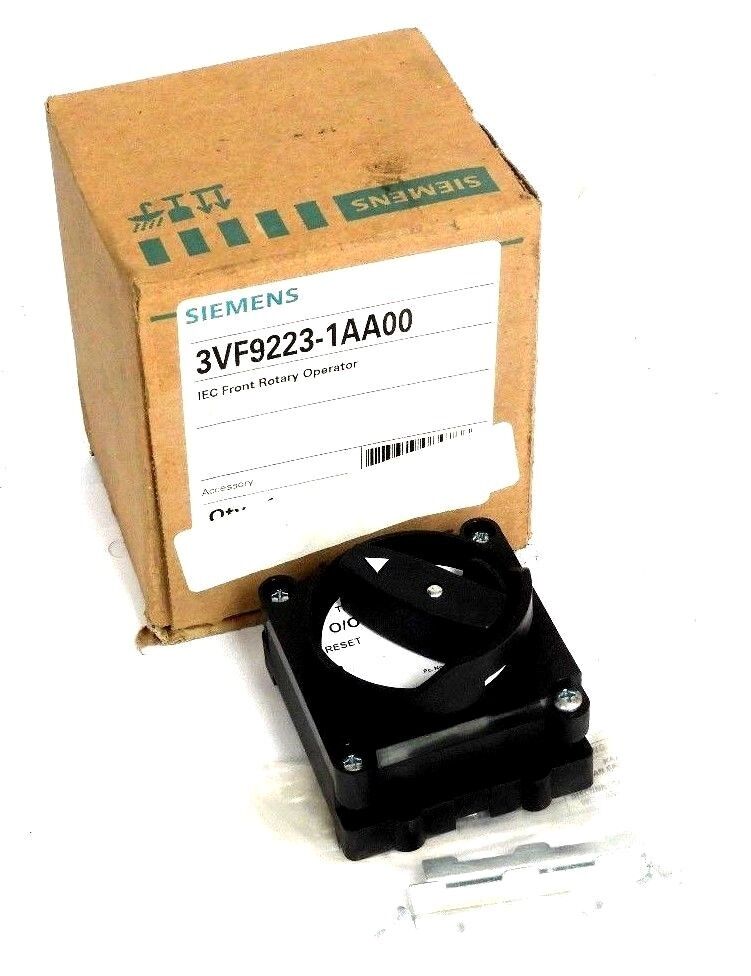 NIB SIEMENS 3VF9223-1AA00 IEC FRONT ROTARY OPERATOR 3VF92231AA00