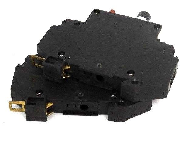 LOT OF 2 NEW SQUARE D 9080GCB10 SER. C CIRCUIT PROTECTORS 1.0A, 65VDC, 250VAC