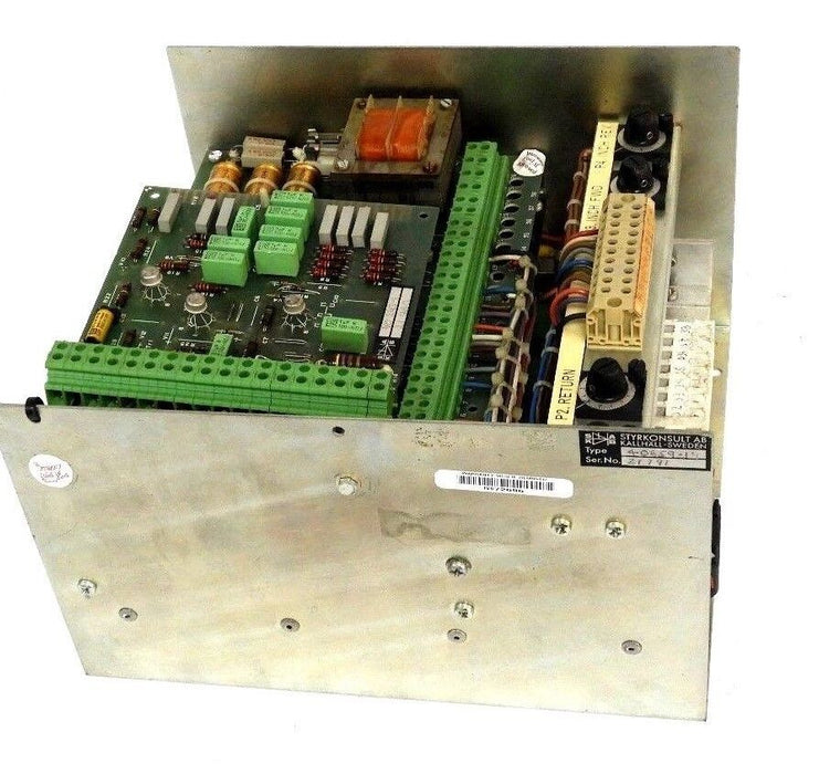 REPAIRED STRYKONSULT AB 4-0659-19 DC MOTOR CONTROLLER 4065919