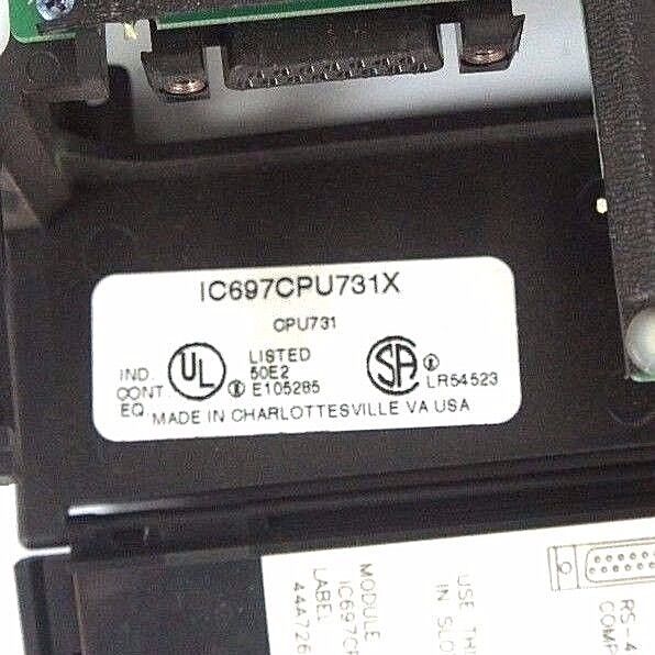 GE FANUC IC697CPU731X CENTRAL PROCESSOR UNIT IC697CPU731