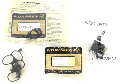NIB NORGREN MK01GEA74AMPA G NUGGET 100 W/ 54550-50, 54473-01, 54581-50
