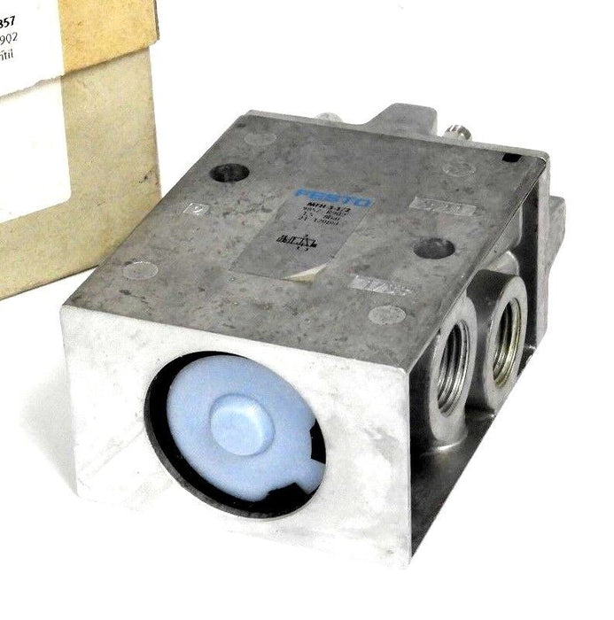NIB FESTO MFH-3-1/2 SOLENOID VALVE 1,5 8BAR, 21-120PSI, MFH31/2