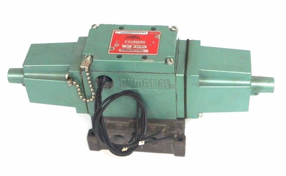 NUMATICS 33DSA500O000030 PNEUMATIC VALVE 120V, 50/60HZ, 0.37 AMP