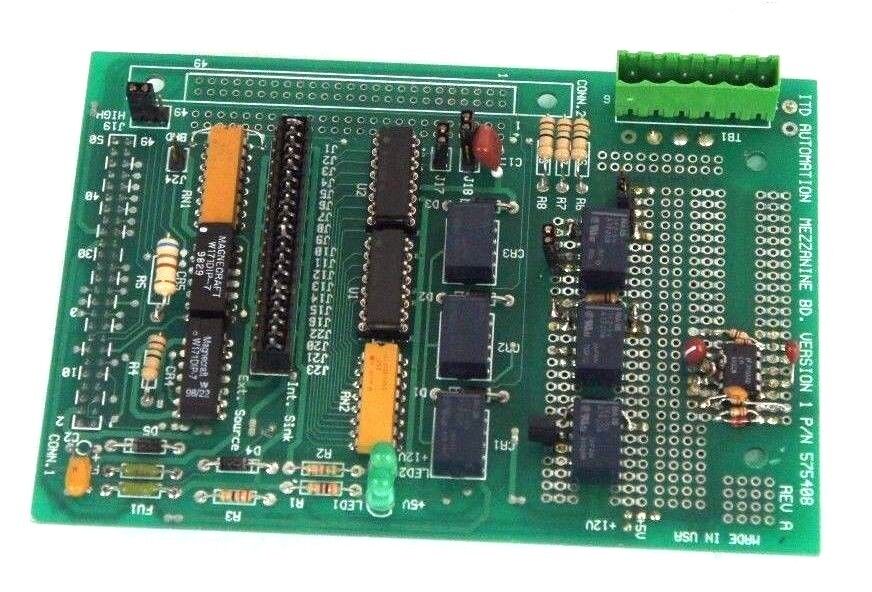 ITD AUTOMATION 575408 BOARD REV. A, VERSION 1