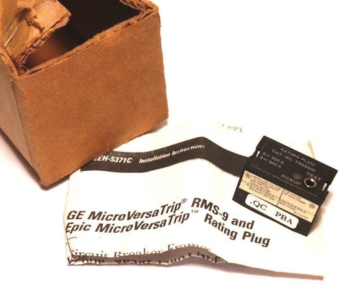 NEW GENERAL ELECTRIC TR8S500 CIRCUIT BREAKER TRIP UNIT RATING PLUG 500/800A