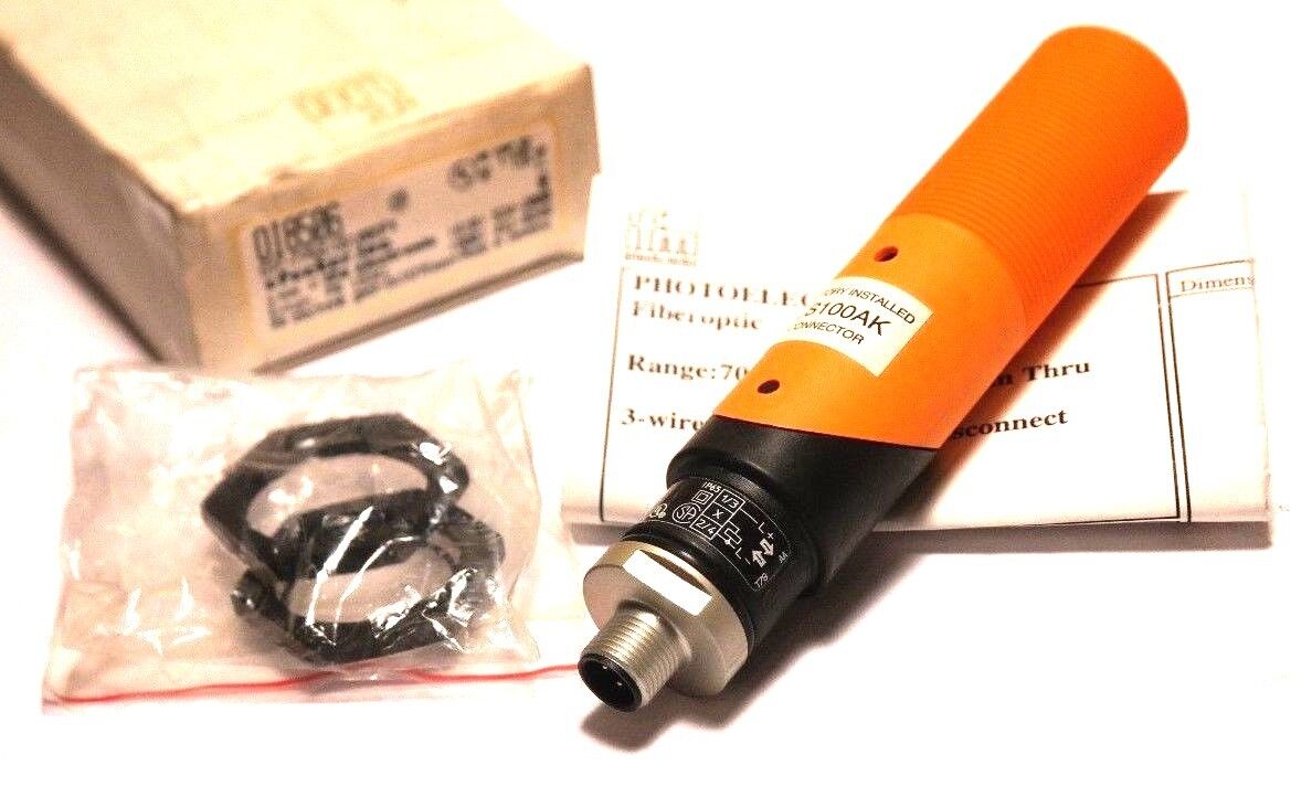 NIB IFM EFECTOR OI8506 PHOTOELECTRIC SENSOR OIF-FPKG/US100DPX O15019