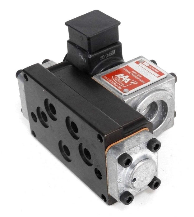 NEW AAA SO3PED PNEUMATIC VALVE 120V, 60HZ, 11W, 160 PSI MAX.