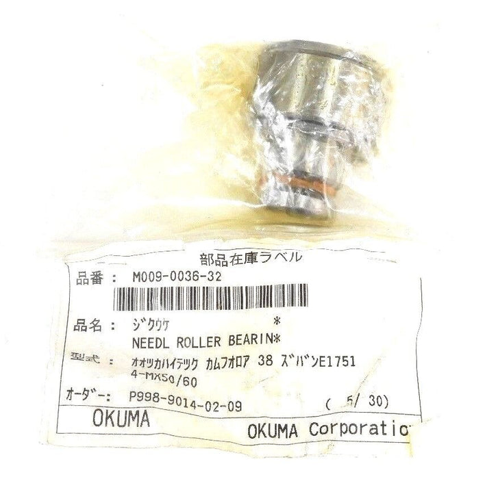 NEW OKUMA M009-0036-32 NEEDLE ROLLER BEARING M009003632
