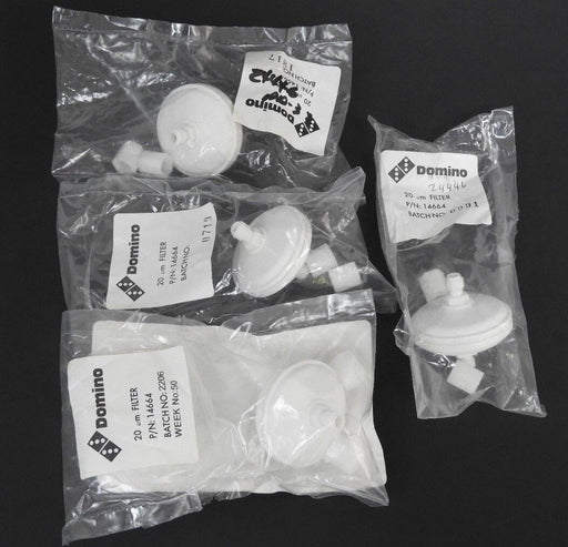 LOT OF 4 NEW DOMINO 14664 FILTERS 20 UM