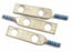 LOT OF 3 BURNDY YA6C-2N CRIMP LUG CONNECTORS 6 STR CU BLUE YA6C2N