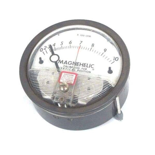 DWYER 12-167009-00 MAGNEHELIC PRESSURE GAUGE 15 PSIG MAX, 0-10, 1216700900