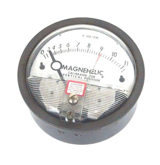 DWYER 12-166981-00  MAGNEHELIC PRESSURE GAUGE 15 PSIG MAX, 0-40, 1216698100