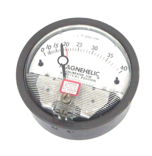DWYER 12-166981-00 MAGNEHELIC PRESSURE GAUGE 15 PSIG MAX, 0-140, 1216698100