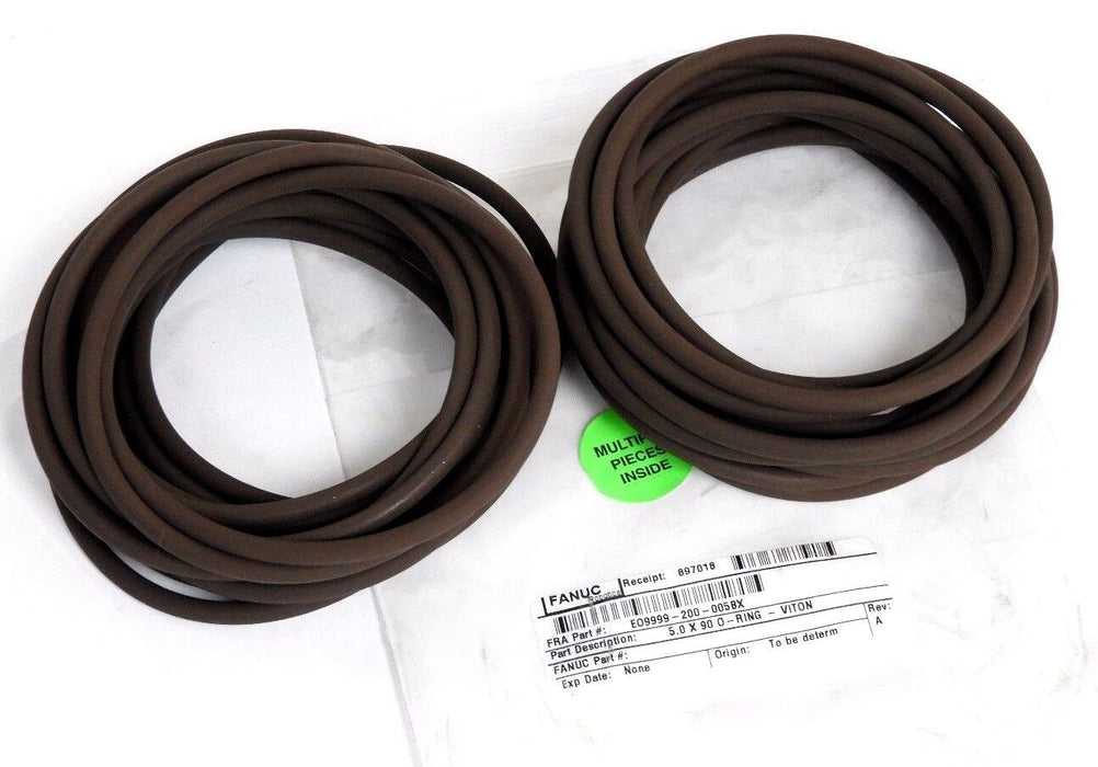 LOT OF 29 NEW VITON 5.0 x 90 O-RINGS