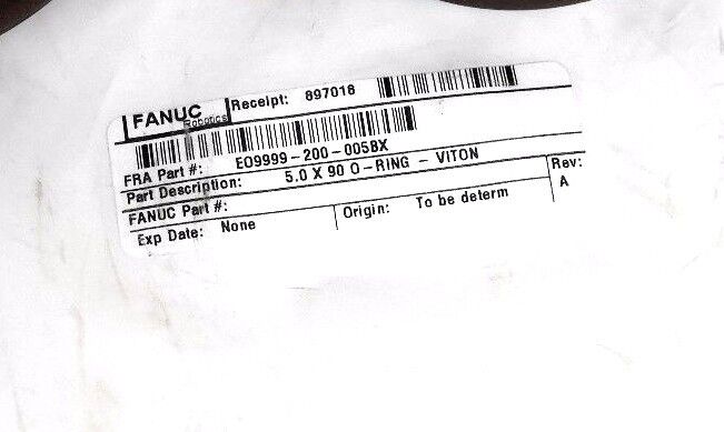 LOT OF 29 NEW VITON 5.0 x 90 O-RINGS