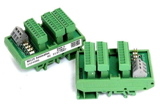 LOT OF 2 NEW NELES AUTOMATION S424086 RELAY MODULES