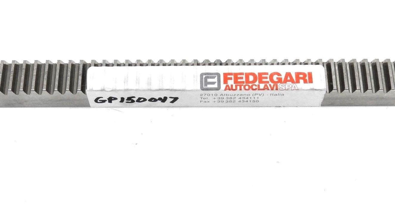 LOT OF 5 NEW FEDEGARI AUTOCLAVI GP150046 AUTOCLAVE LOAD SIDE DOOR TRACKS