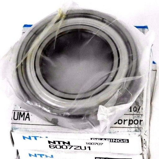 LOT OF 2 NIB NTN 6007ZU1 SINGLE ROW DEEP GROOVE BALL BEARING