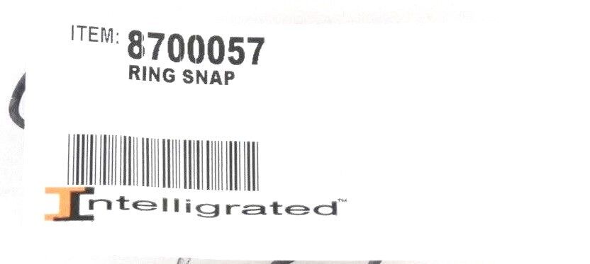 LOT OF 2 NEW INTELLIGRATED 8700057 RING SNAPS